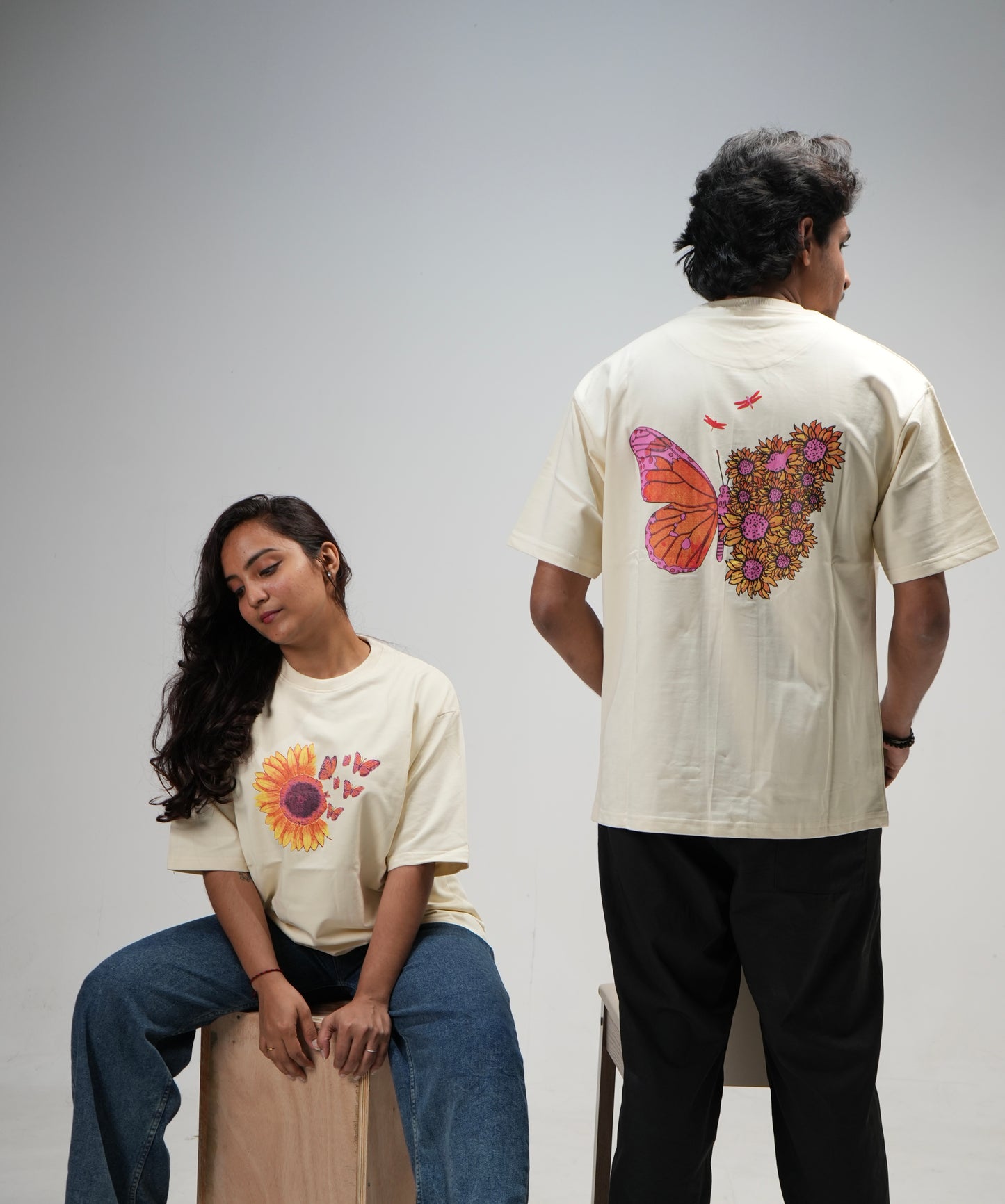 π» Sun-Kissed Bloom Tee β Oversized Edition π¦ | DTG print